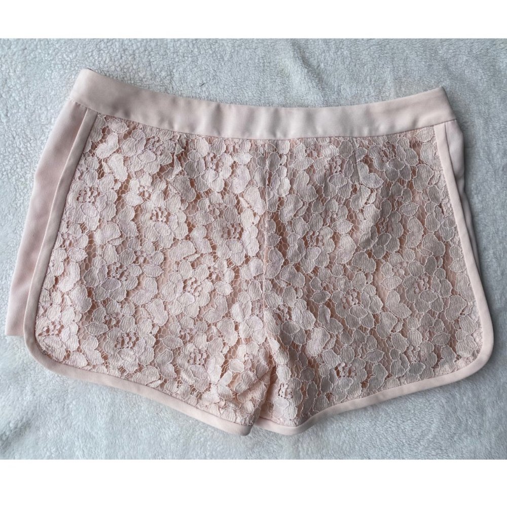 Laundry Mini Lace Light Pink Shorts